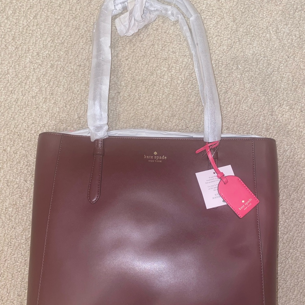 NWT Kate Spade Tote Cherrywood WKR00525 - Picture 4 of 9